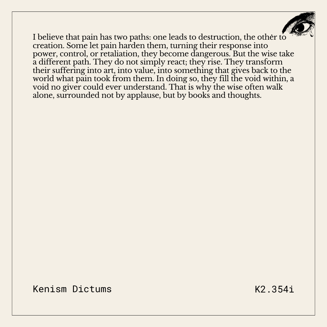 Dictum of K. - K2.354