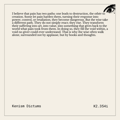 Dictum of K. - K2.354