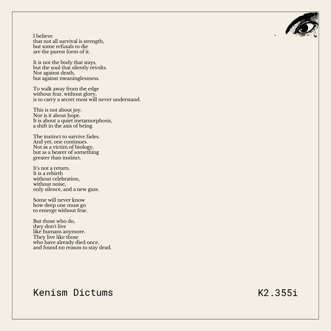 Dictum of K. - K2.355