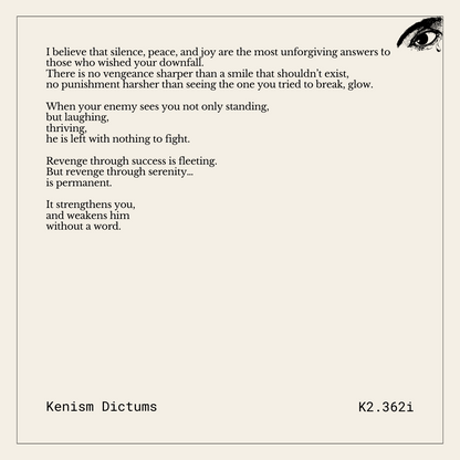 Dictum of K. - K2.361