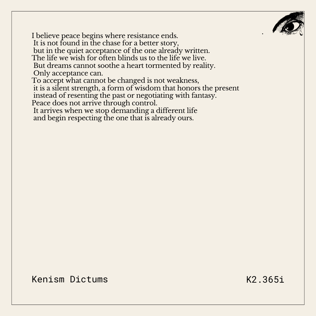 Dictum of K. - K2.365