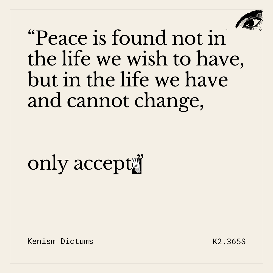 Dictum of K. - K2.365