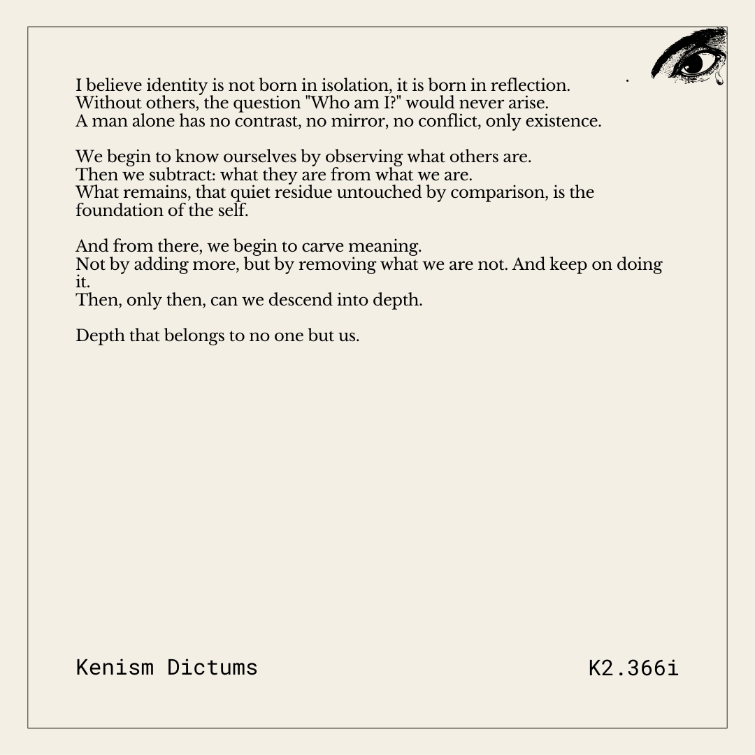 Dictum of K. - K2.366
