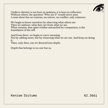 Dictum of K. - K2.366