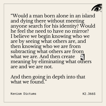 Dictum of K. - K2.366