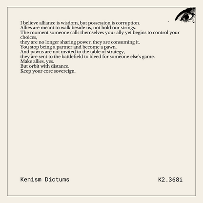 Dictum of K. - K2.368