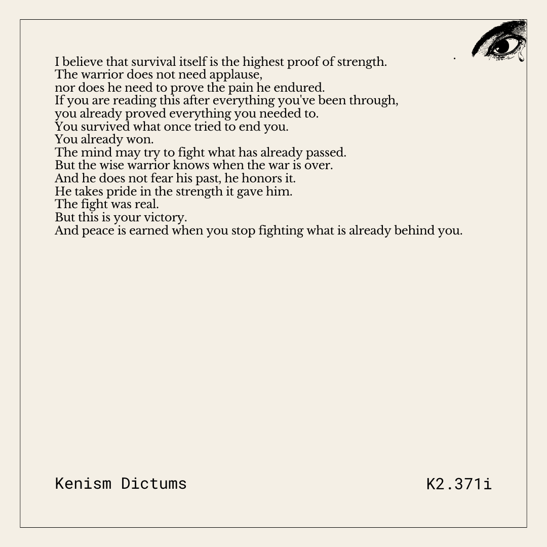 Dictum of K. - K2.371