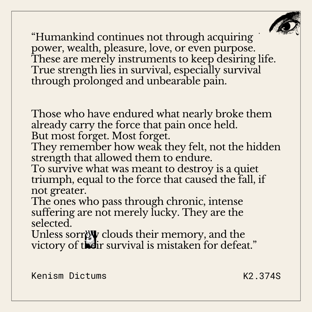 Dictum of K. - K2.374