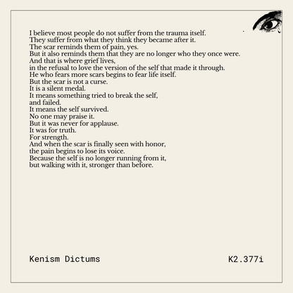 Dictum of K. - K2.377