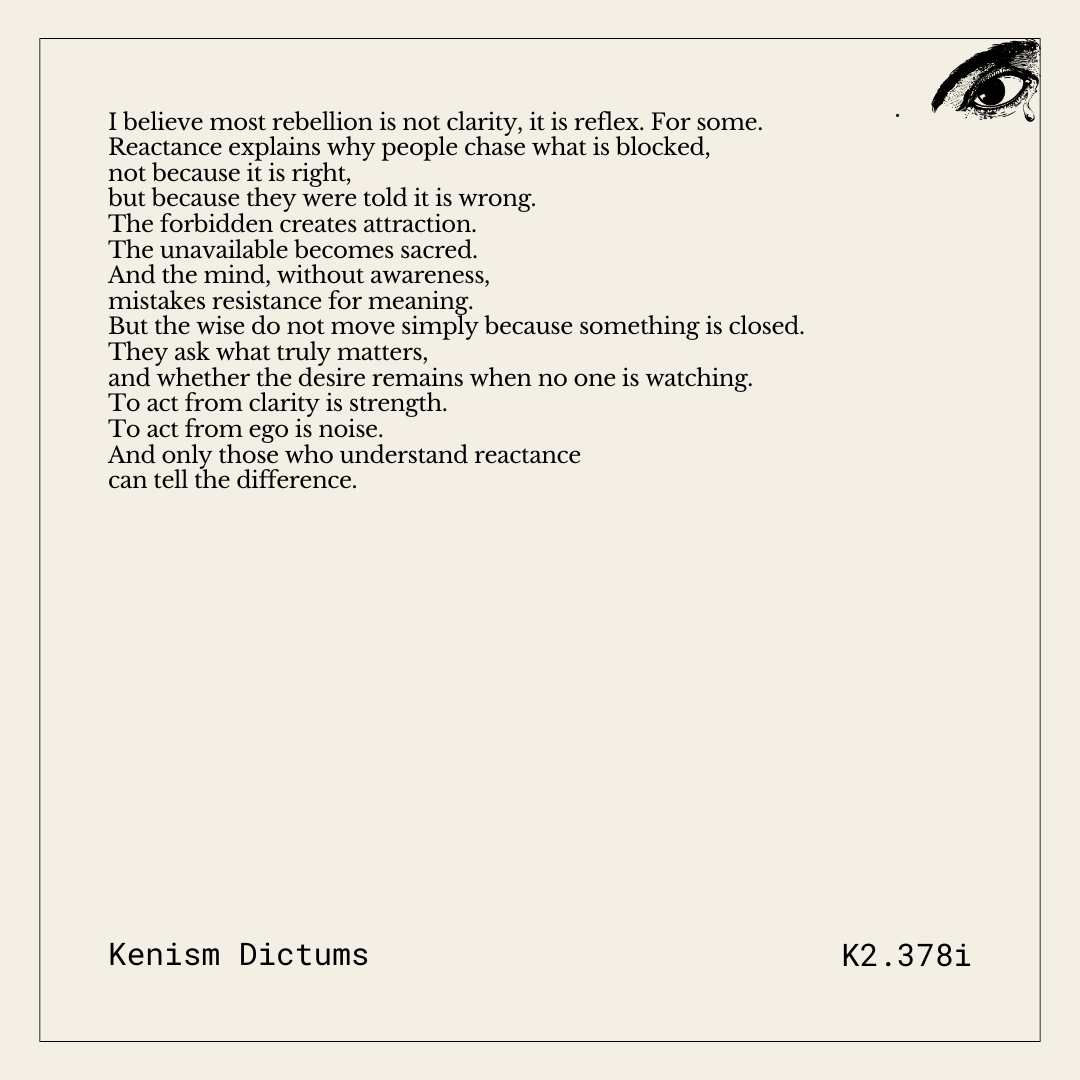 Dictum of K. - K2.378