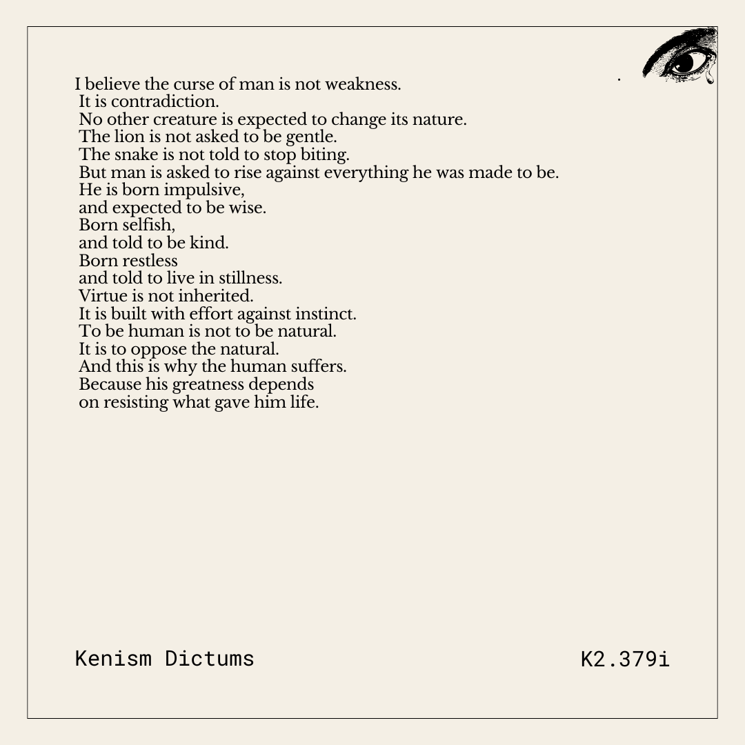 Dictum of K. - K2.379