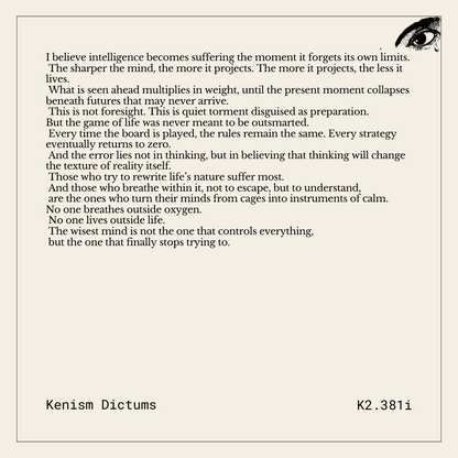 Dictum of K. - K2.381