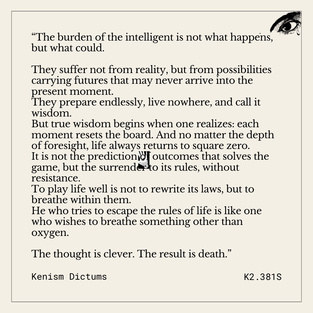 Dictum of K. - K2.381