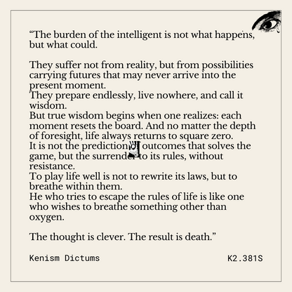 Dictum of K. - K2.381