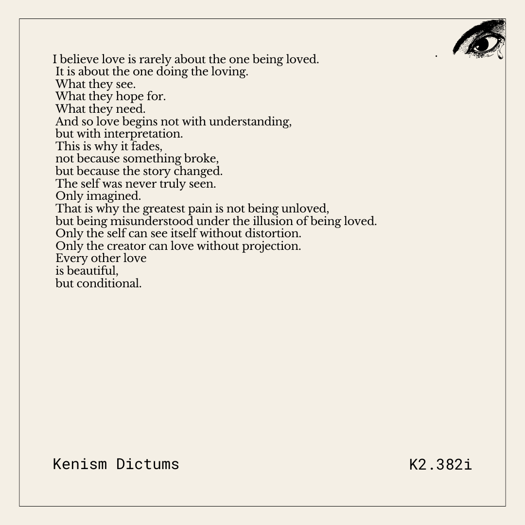 Dictum of K. - K2.382