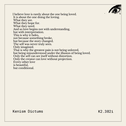Dictum of K. - K2.382