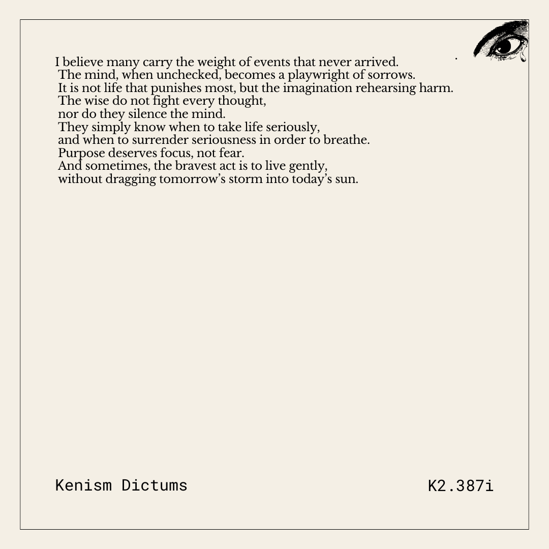 Dictum of K. - K2.387