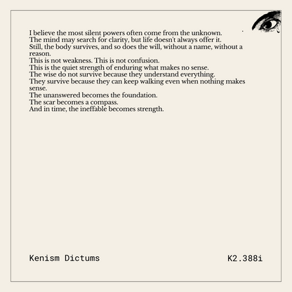 Dictum of K. - K2.388