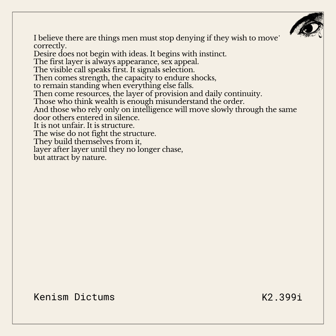 Dictum of K. - K2.399