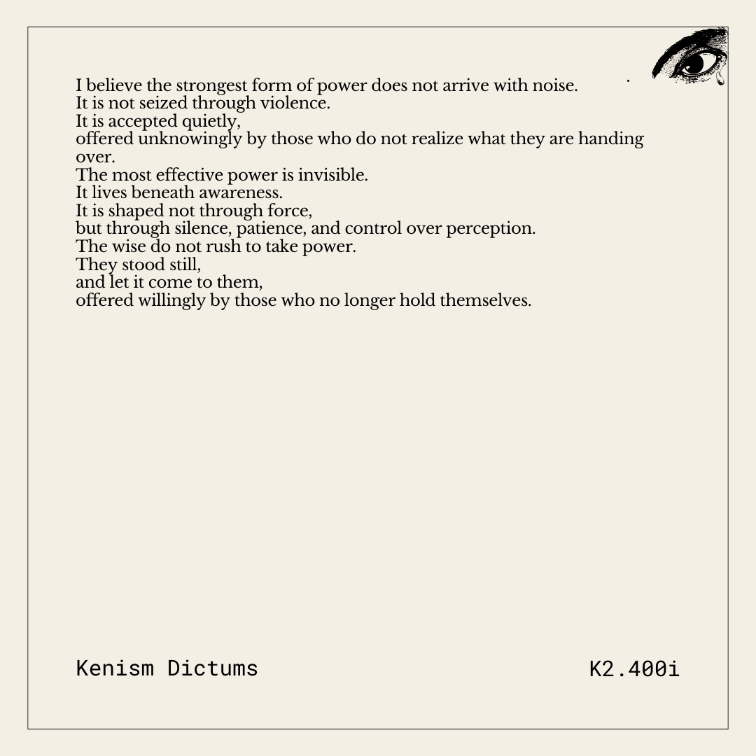Dictum of K. - K2.400
