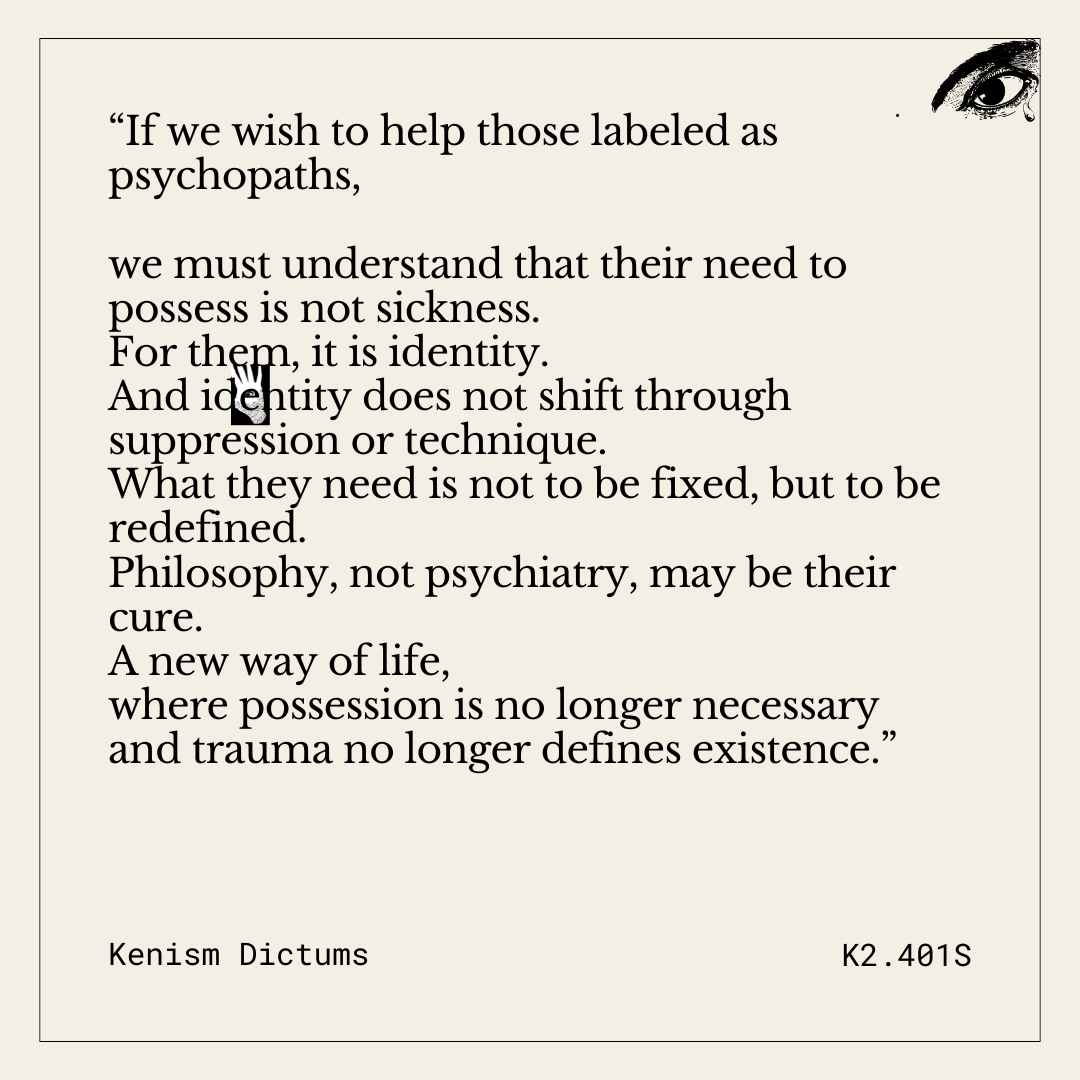 Dictum of K. - K2.401