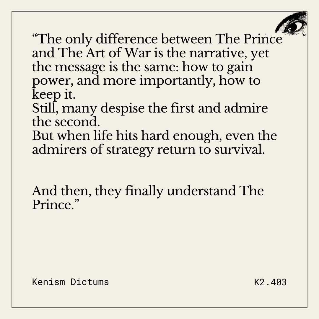 Dictum of K. - K2.403