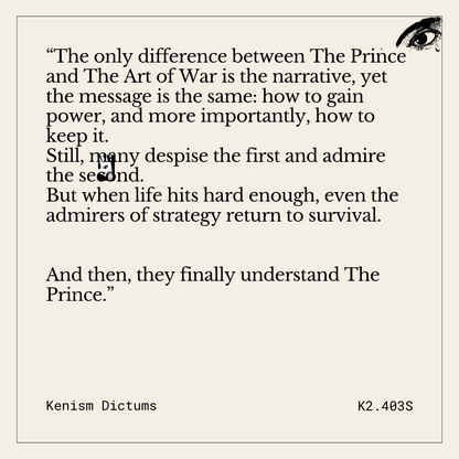 Dictum of K. - K2.403