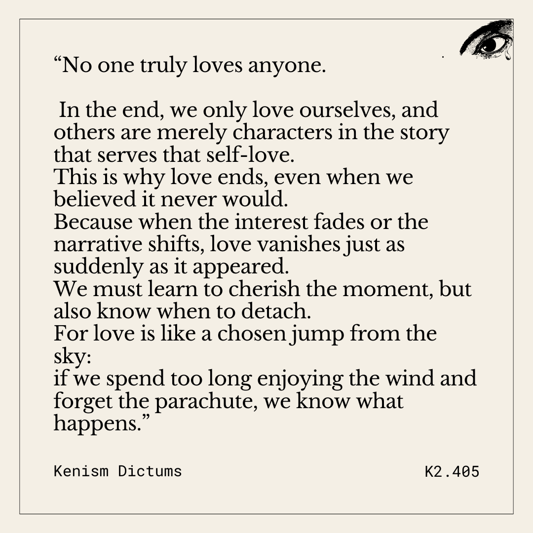 Dictum of K. - K2.405
