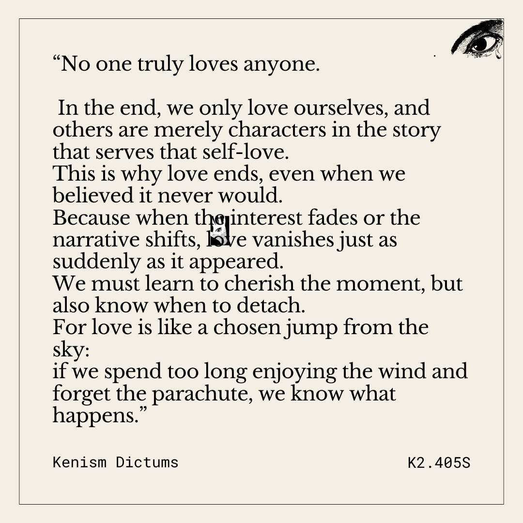 Dictum of K. - K2.405