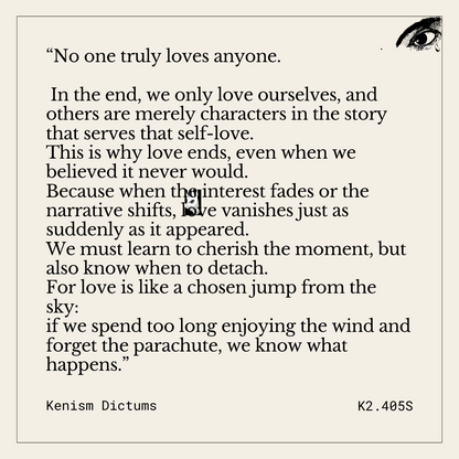 Dictum of K. - K2.405