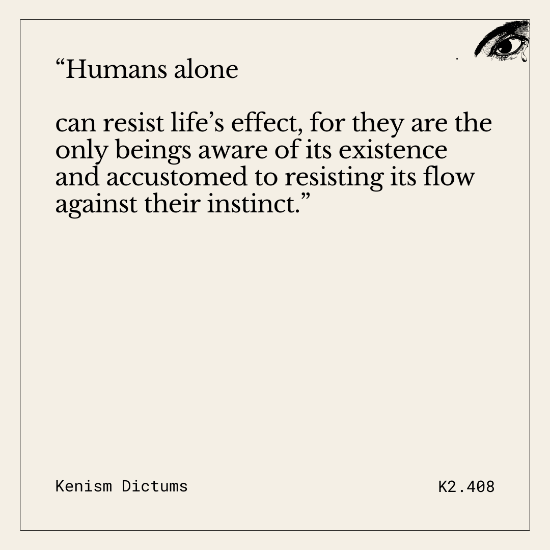 Dictum of K. - K2.408