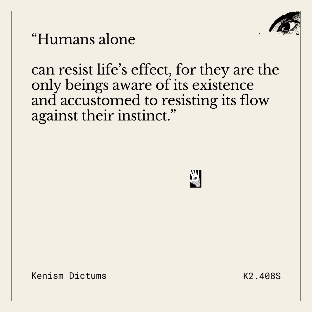 Dictum of K. - K2.408