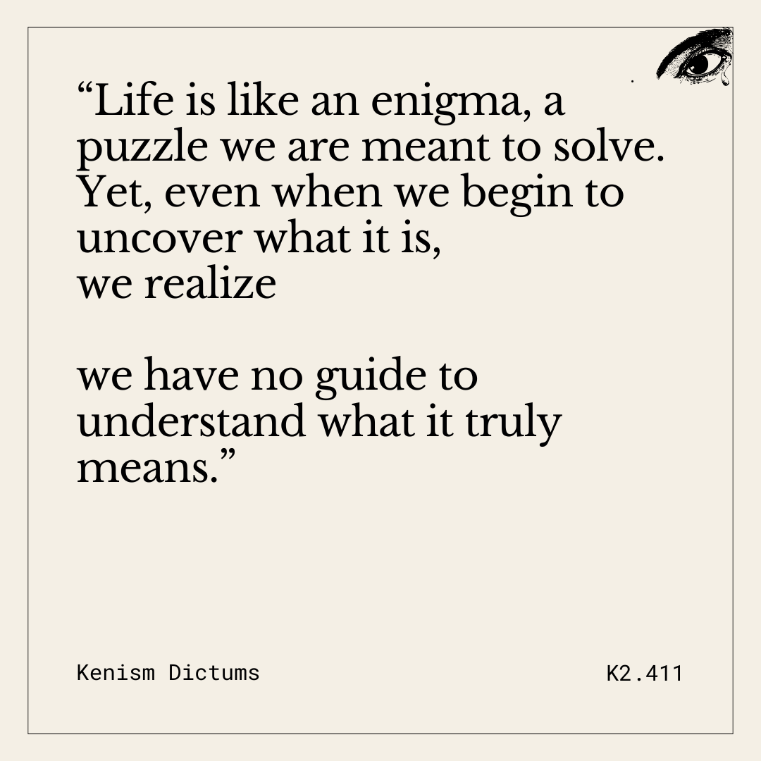 Dictum of K. - K2.411