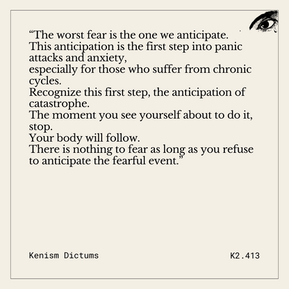 Dictum of K. - K2.413