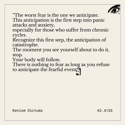 Dictum of K. - K2.413