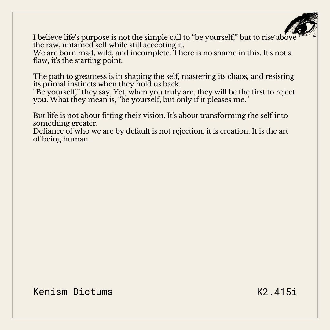 Dictum of K. - K2.415