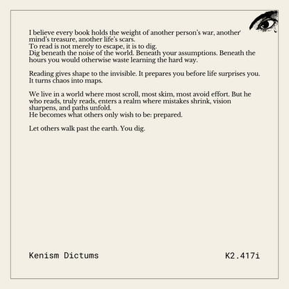 Dictum of K. - K2.417