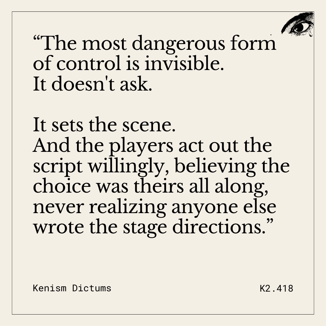 Dictum of K. - K2.418