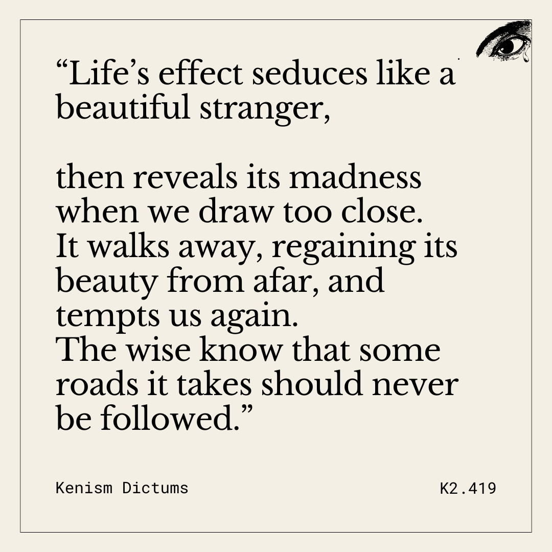Dictum of K. - K2.419