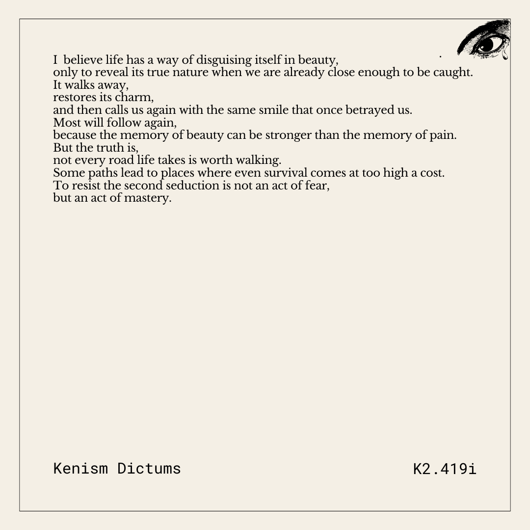 Dictum of K. - K2.419