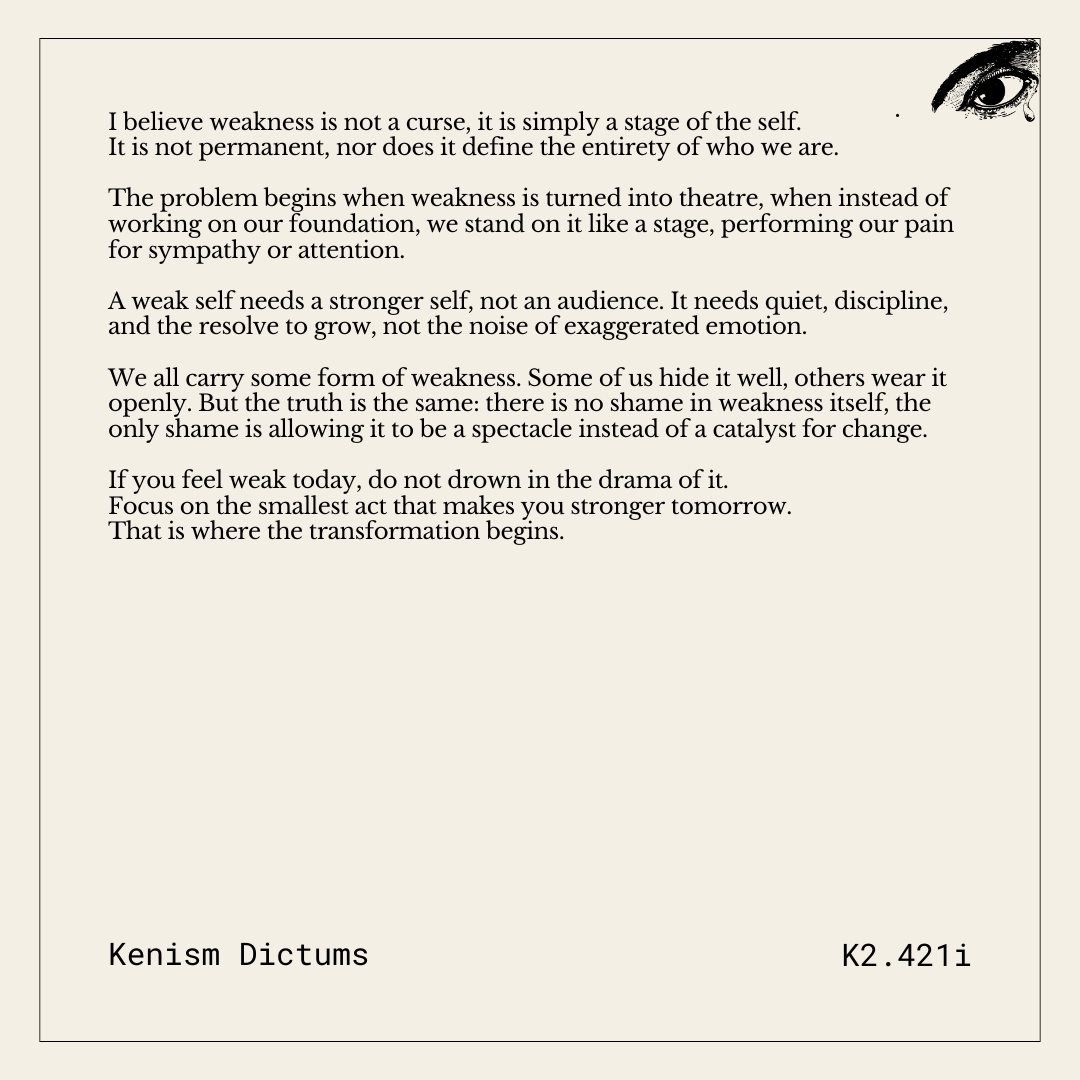 Dictum of K. - K2.421