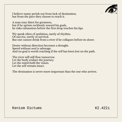 Dictum of K. - K2.422