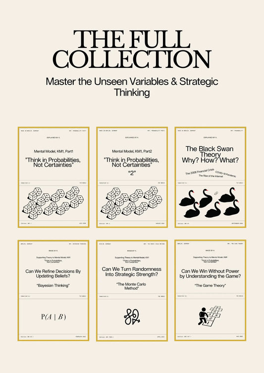 Master Uncertainties. Think in Probabilities, Not Certainties | Complete Six-Part Book Collection (Includes: 6 Signed Titles)