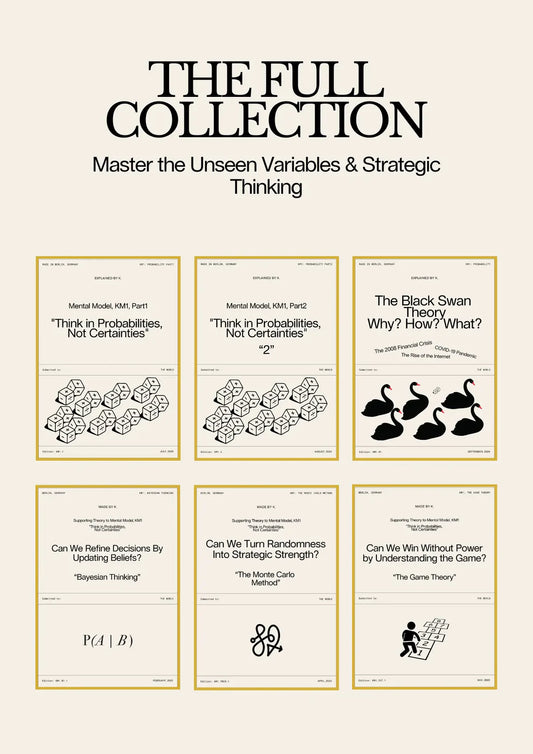 Think in Probabilities, Not Certainties | Complete Six-Part Collection for Uncertainty, Risk, and Decision-making