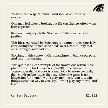 Dictum of K. - K2.352