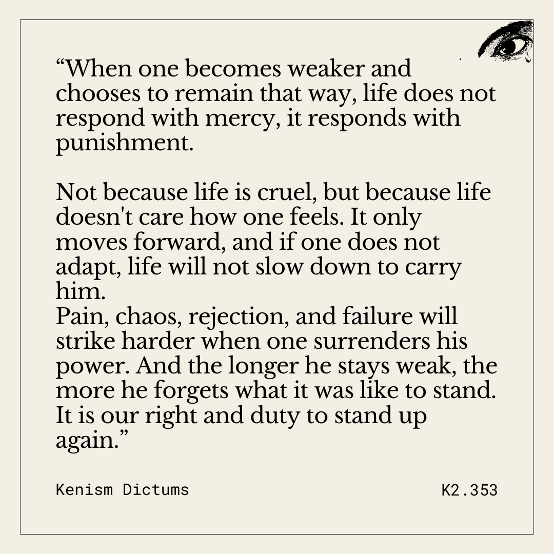 Dictum of K. - K2.353
