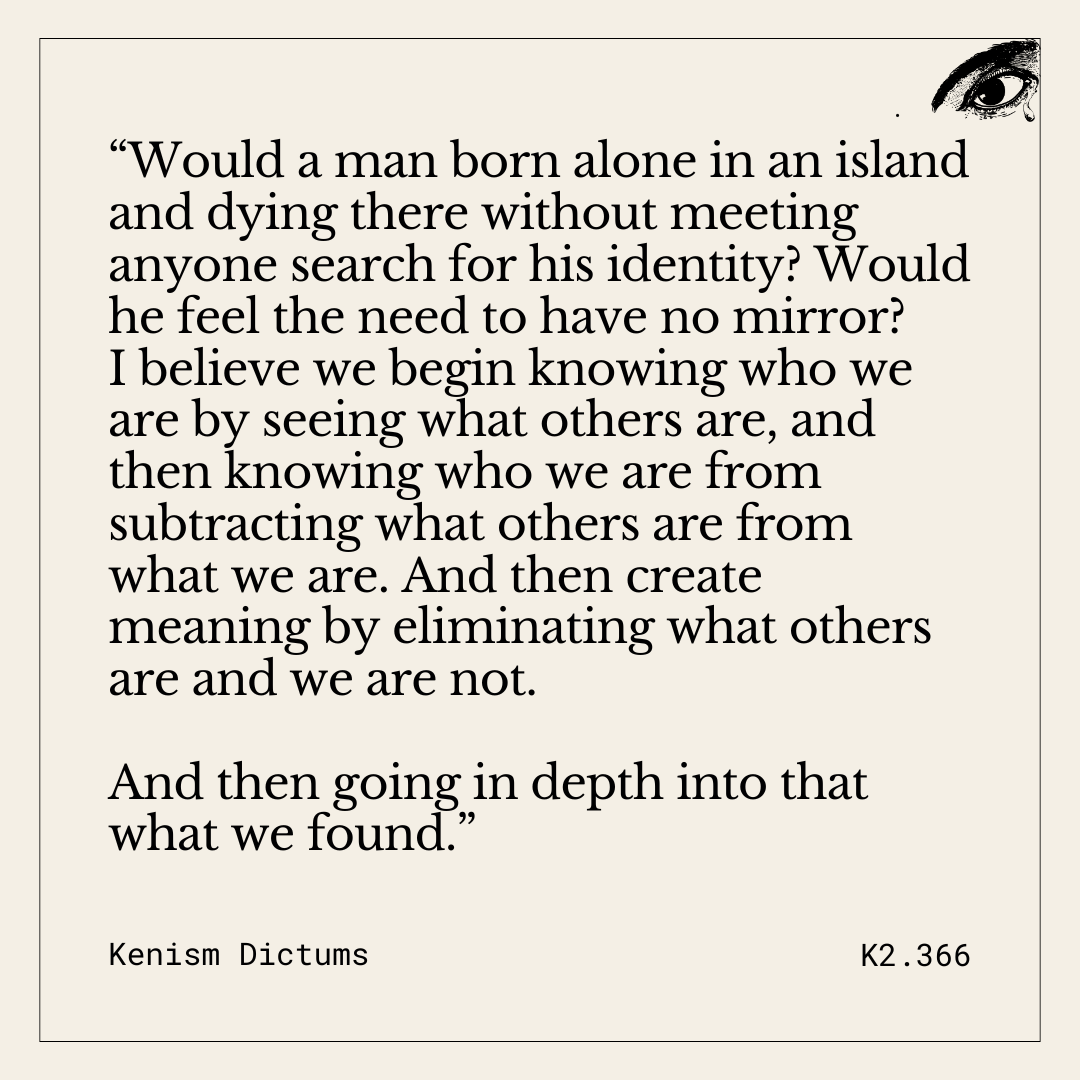 Dictum of K. - K2.366