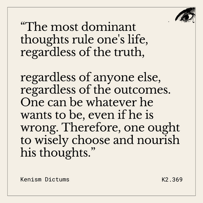 Dictum of K. - K2.369