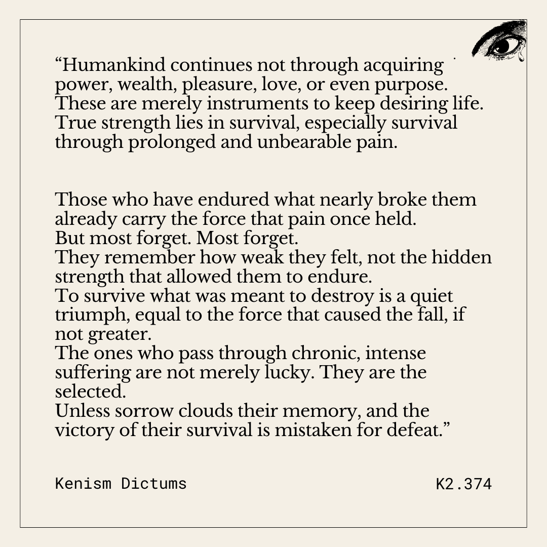 Dictum of K. - K2.374