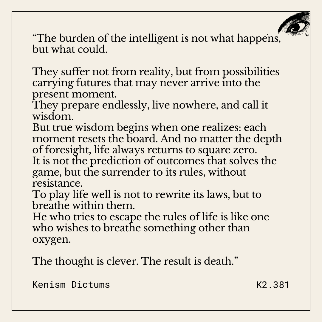 Dictum of K. - K2.381